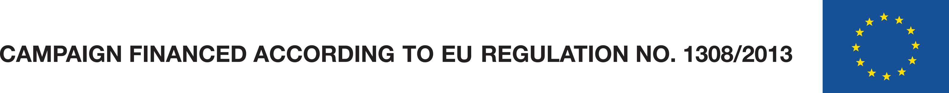 OCM Flag Emblem With Text for Italian and EU Advertising Program
